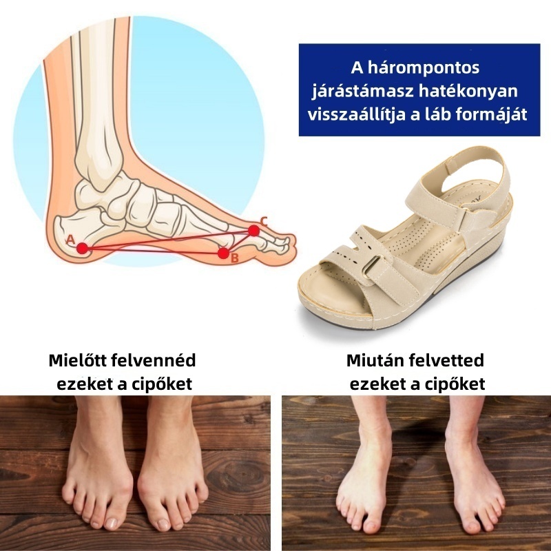 🔥 Korlátozott ideig 50% kedvezmény!Nyári ortopédiai szandálokErgonomikus kialakítás ✅ Fájdalommentes járás minden lépésben