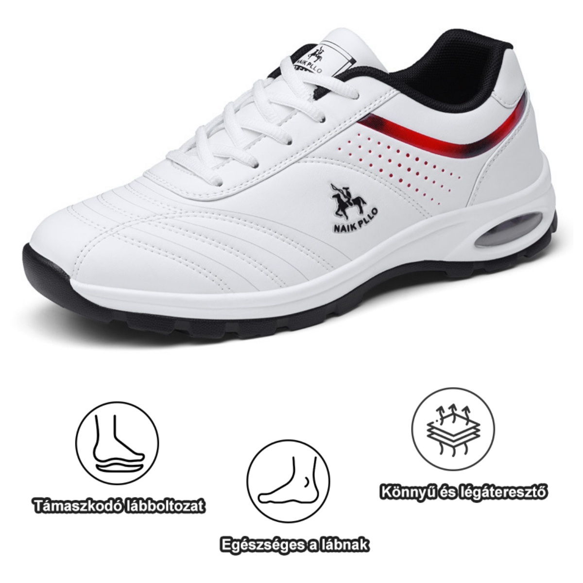 Ergonomikusan tervezett ortopéd cipő hát-, ízületi és lábfájdalmakra - unisex