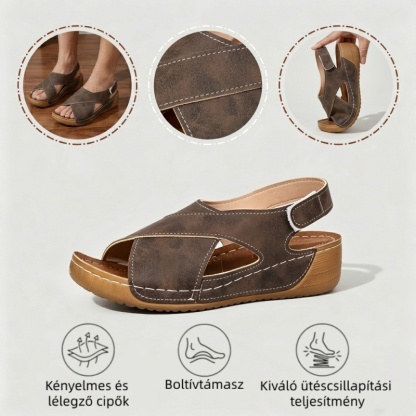 🔥 Korlátozott ideig 50% kedvezmény!Nyári ortopédiai szandálokErgonomikus kialakítás ✅ Fájdalommentes járás minden lépésben