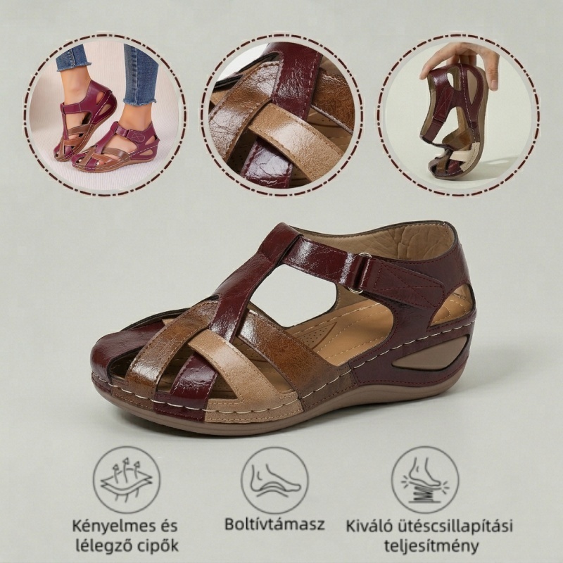 🔥 Korlátozott ideig 50% kedvezmény!Nyári ortopédiai szandálokErgonomikus kialakítás ✅ Fájdalommentes járás minden lépésben