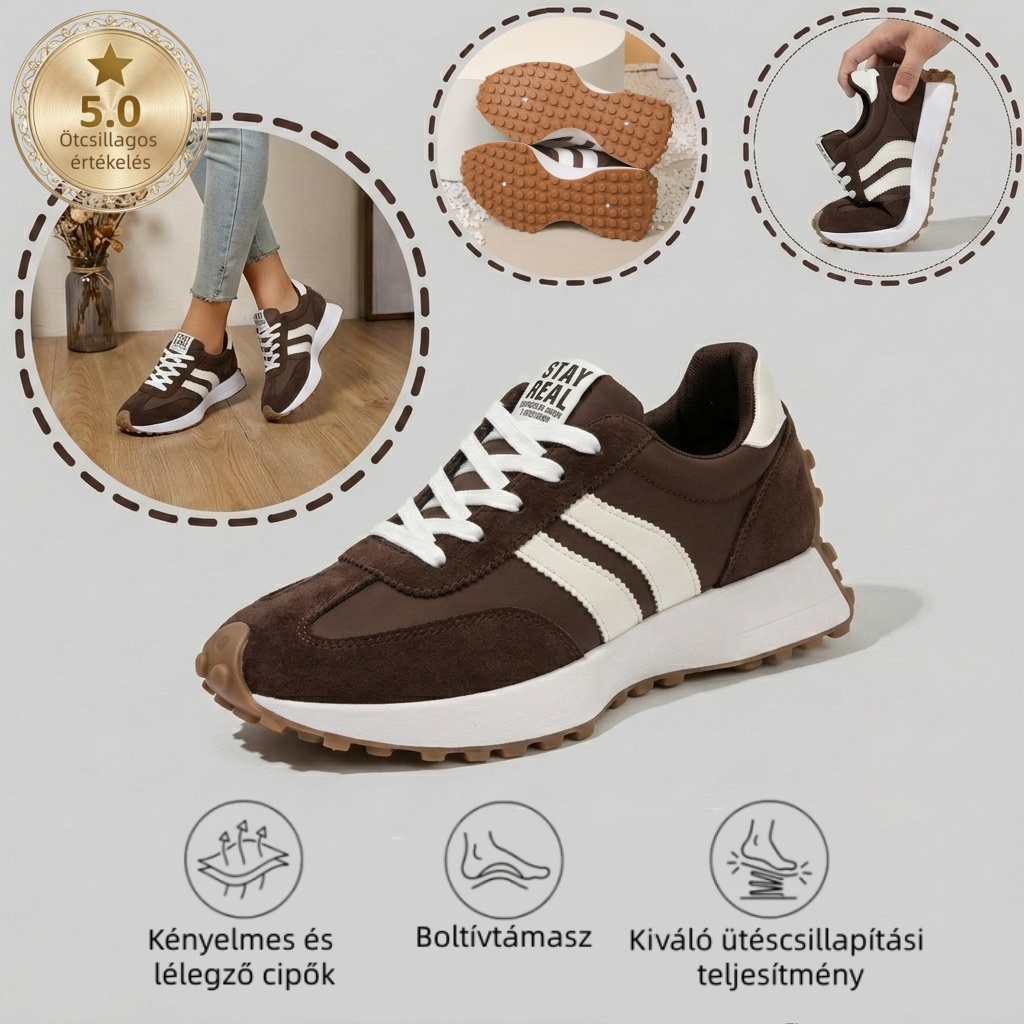 🔥 50% kedvezmény ma csak! Ne maradj le! ⏰Ergonomikusan tervezett ortopéd cipő – természetes lábboltozat-támasztással 👞Könnyen enyhíti a lábfájdalmat