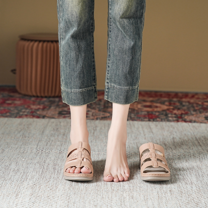 [🎁 Mai ajánlat: Féláron — Vásárolj most!]Női nyári ortopéd szandálok —Mondj búcsút a fájdalomnak, sétálj könnyedén 👞Tapasztald meg a tökéletes kényelmet!