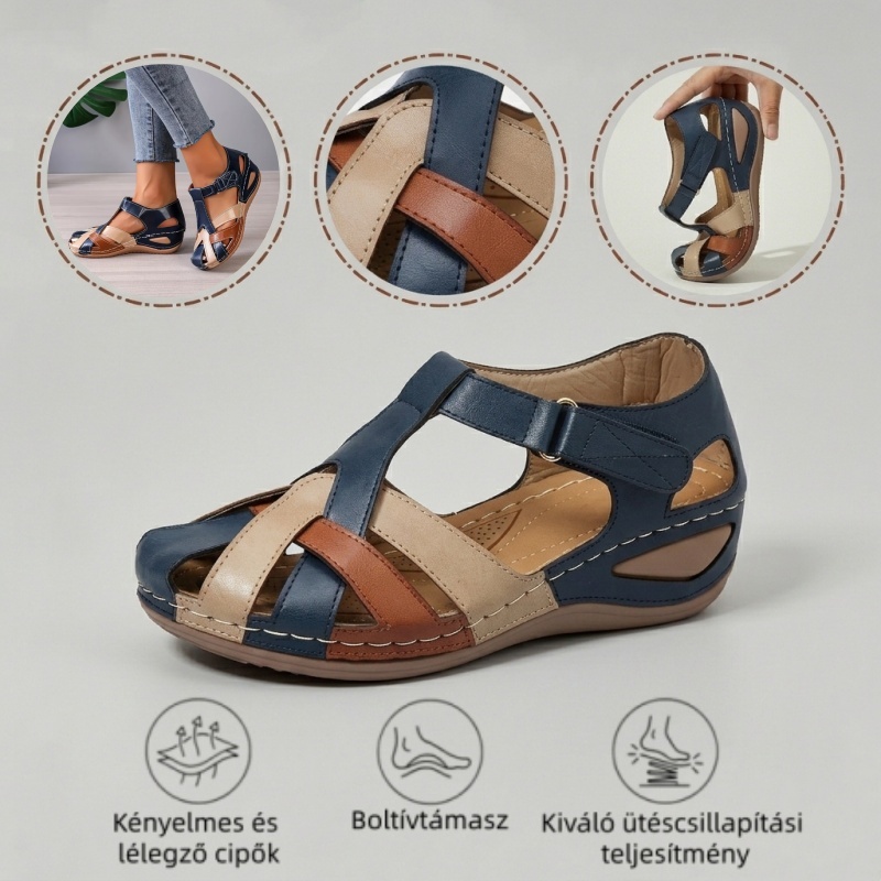 🔥 Korlátozott ideig 50% kedvezmény!Nyári ortopédiai szandálokErgonomikus kialakítás ✅ Fájdalommentes járás minden lépésben