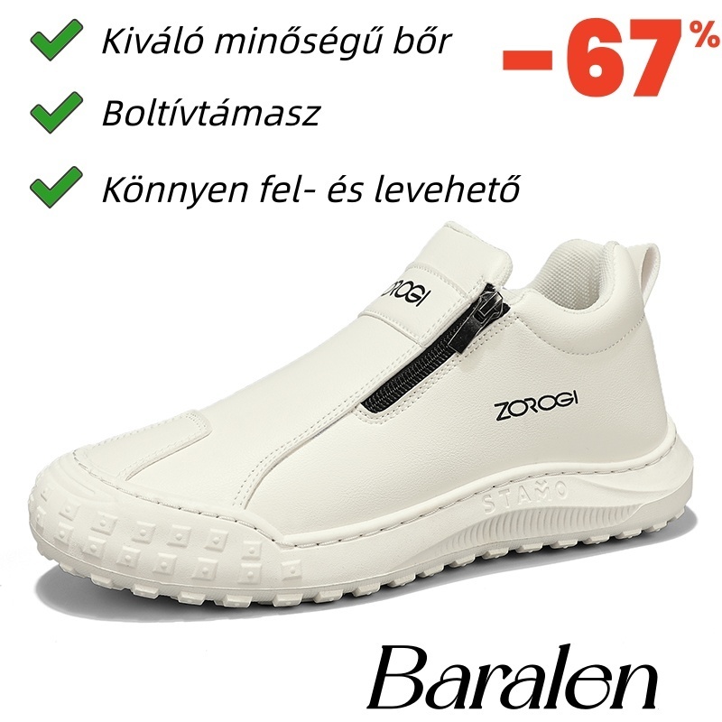 Baralen® ortopéd cipő | Valódi bőrből készült, puha és kényelmes az azonnali kényelemért.