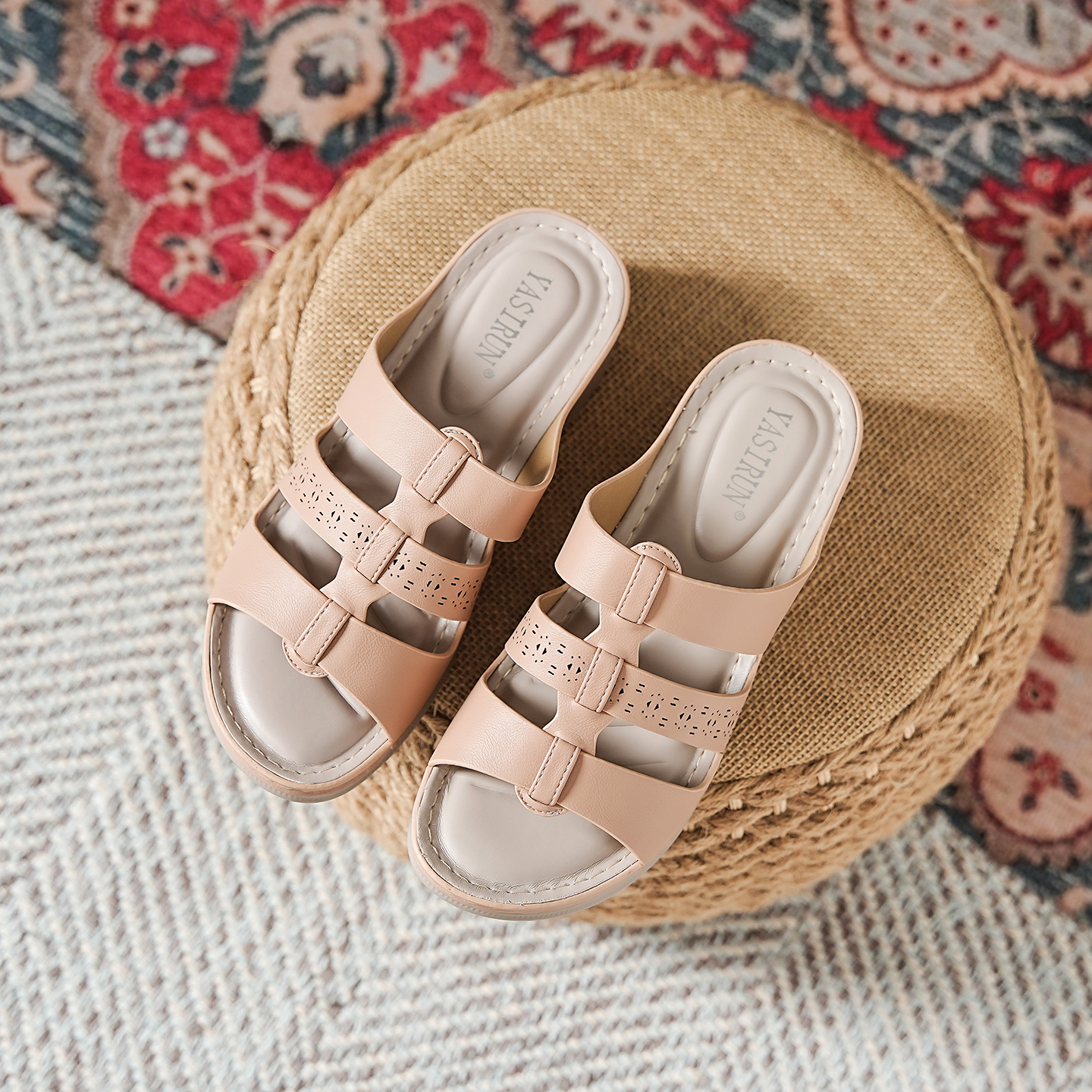 [🎁 Mai ajánlat: Féláron — Vásárolj most!]Női nyári ortopéd szandálok —Mondj búcsút a fájdalomnak, sétálj könnyedén 👞Tapasztald meg a tökéletes kényelmet!