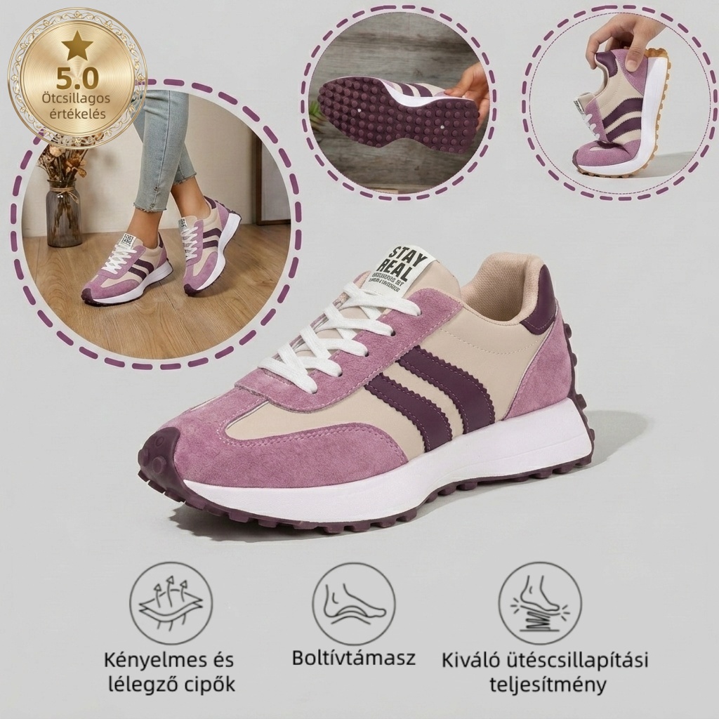 🔥 50% kedvezmény ma csak! Ne maradj le! ⏰Ergonomikusan tervezett ortopéd cipő – természetes lábboltozat-támasztással 👞Könnyen enyhíti a lábfájdalmat