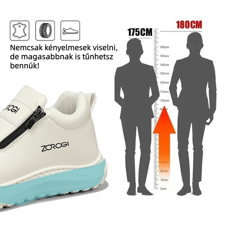 Baralenn® ortopéd cipő | Valódi bőrből készült, puha és kényelmes az azonnali kényelemért.