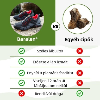 Ergonomikusan tervezett ortopéd cipő hát-, ízületi és lábfájdalmakra - minden férfi számára alkalmas