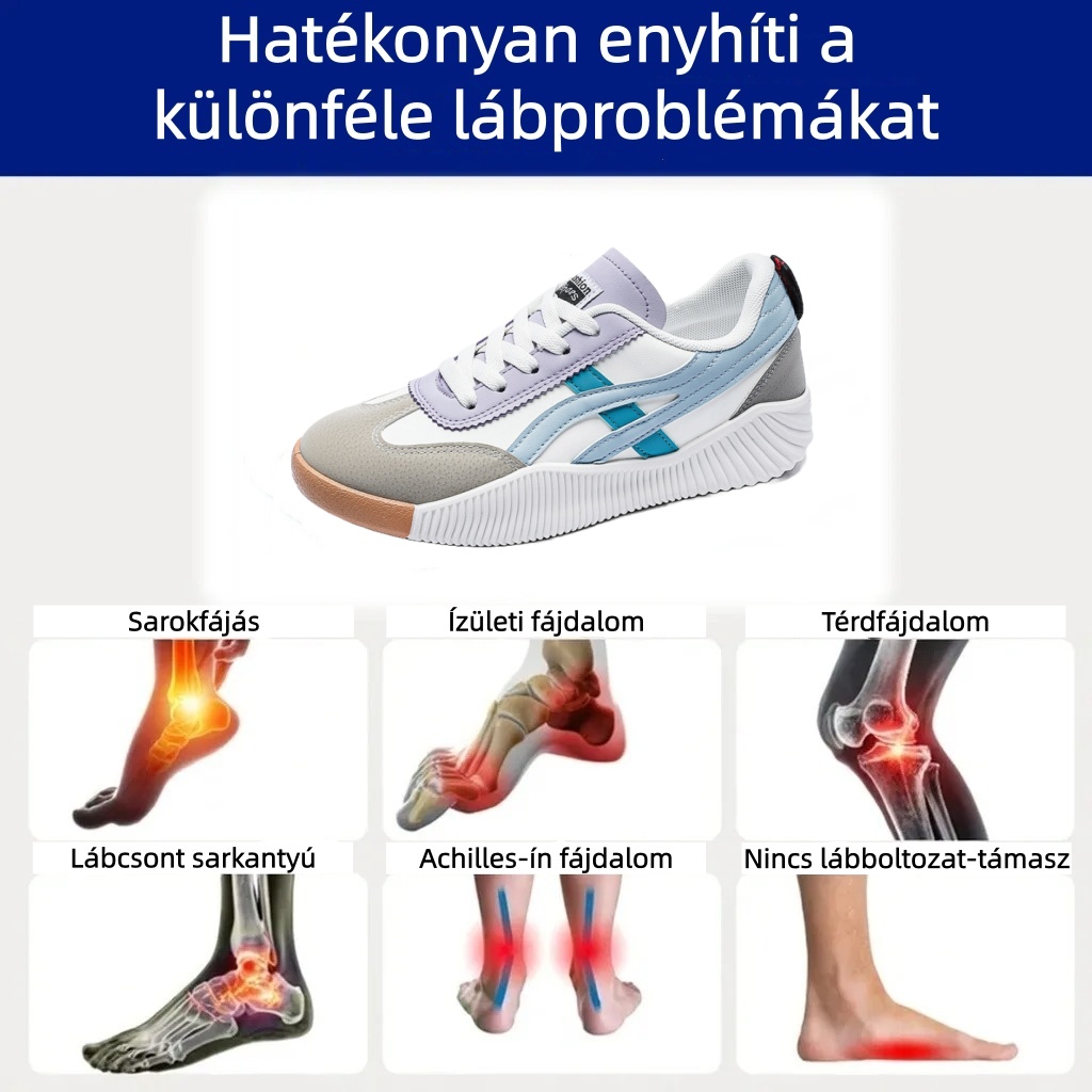 Baralen® női ortopéd cipő | Ergonomikus kialakítás a kiváló kényelem érdekében - enyhíti a hát-, térd- és lábfájdalmat.