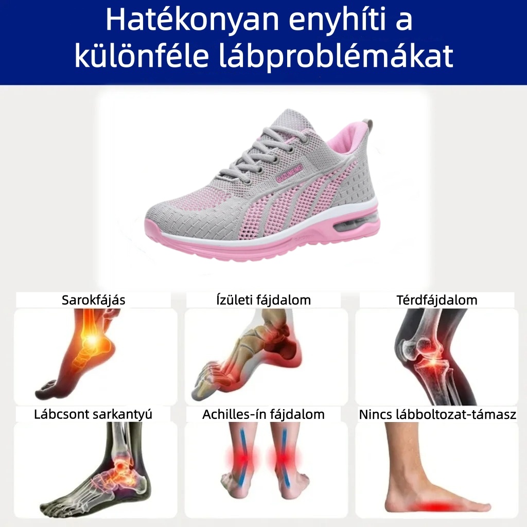 🔥 50% kedvezmény ma csak! Ne maradj le! ⏰Ergonomikusan tervezett ortopéd cipő – természetes lábboltozat-támasztással 👞Könnyen enyhíti a lábfájdalmat