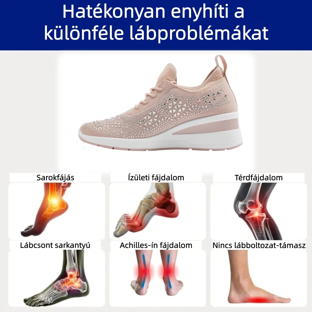 Baralen® női ortopéd cipő | Ergonomikus kialakítás a kiváló kényelem érdekében - enyhíti a hát-, térd- és lábfájdalmat.