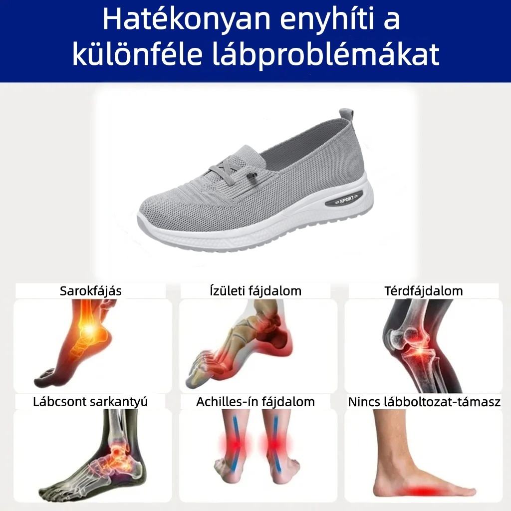 Baralen® női ortopéd cipő | Ergonomikus kialakítás a kiváló kényelem érdekében - enyhíti a hát-, térd- és lábfájdalmat.