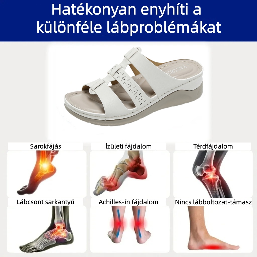 [🎁 Mai ajánlat: Féláron — Vásárolj most!]Női nyári ortopéd szandálok —Mondj búcsút a fájdalomnak, sétálj könnyedén 👞Tapasztald meg a tökéletes kényelmet!