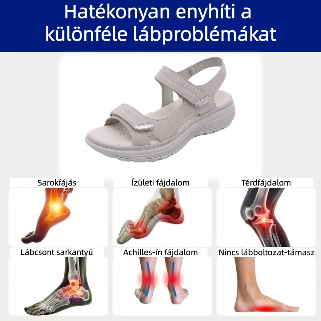 🔥 Korlátozott ideig 50% kedvezmény!Nyári ortopédiai szandálokErgonomikus kialakítás ✅ Fájdalommentes járás minden lépésben