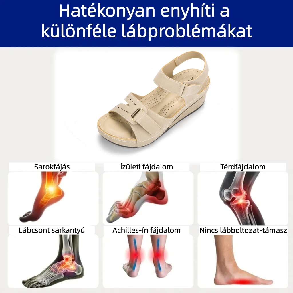 🔥 Korlátozott ideig 50% kedvezmény!Nyári ortopédiai szandálokErgonomikus kialakítás ✅ Fájdalommentes járás minden lépésben