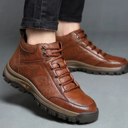 Baralen® bőr ortopéd cipő | Ergonomikus kialakításának köszönhetően enyhíti a hát-, láb- és lábfej fájdalmát, és kivételes kényelmet biztosít (kézzel készített).