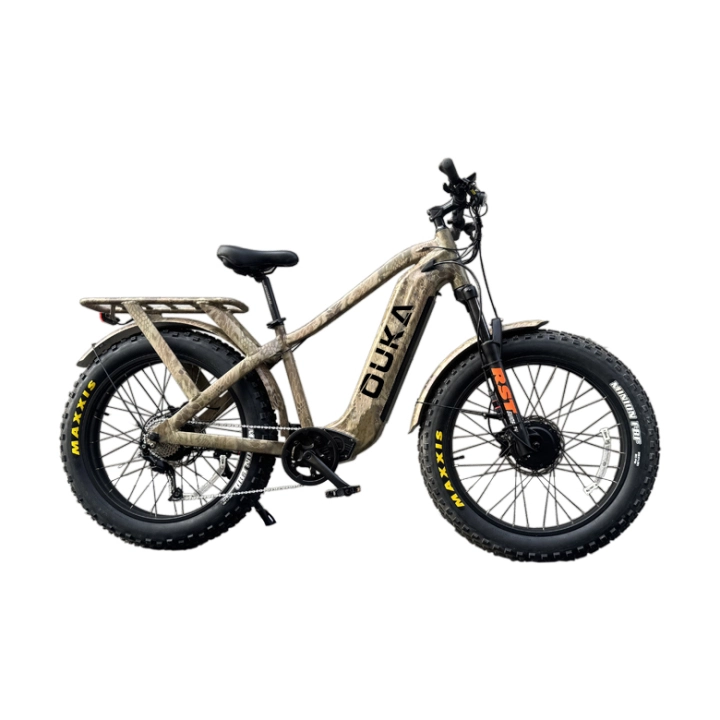 Dual 48v 1000w Bafang motor with Max 35Ah fat tire electric hunting bike