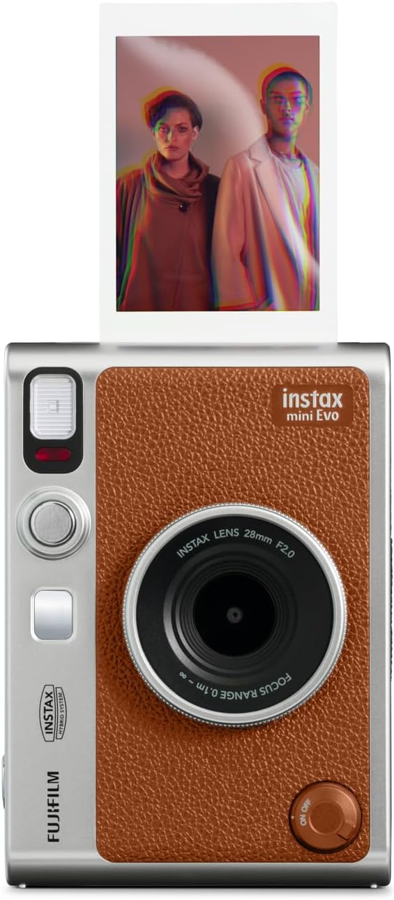 Fujifilm Instax Mini EVO Instant Camera (Pink)