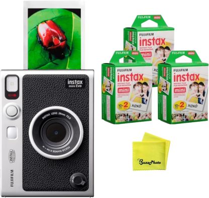 Fujifilm Instax Mini EVO Instant Camera (Pink)