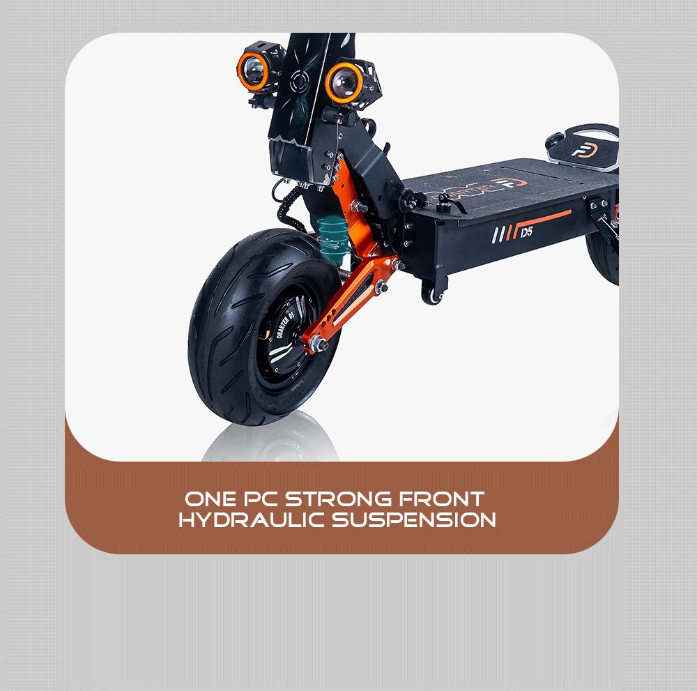 OBARTER D5 Electric Scooter 12 inch Vacuum Tire 2*2500W Motor Removable 35Ah Battery for 60-120km Super Range