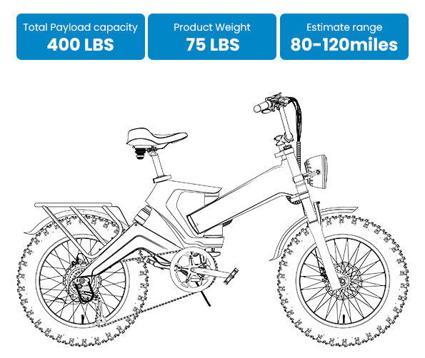 EK6 48V25AH/40AH 100-120Miles 28MPH