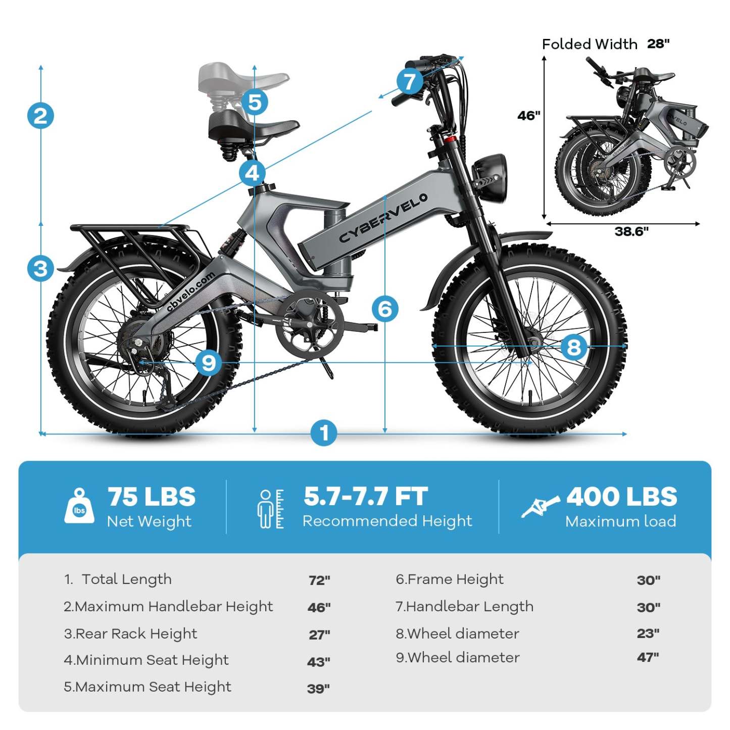 EK6 48V25AH/40AH 100-120Miles 28MPH