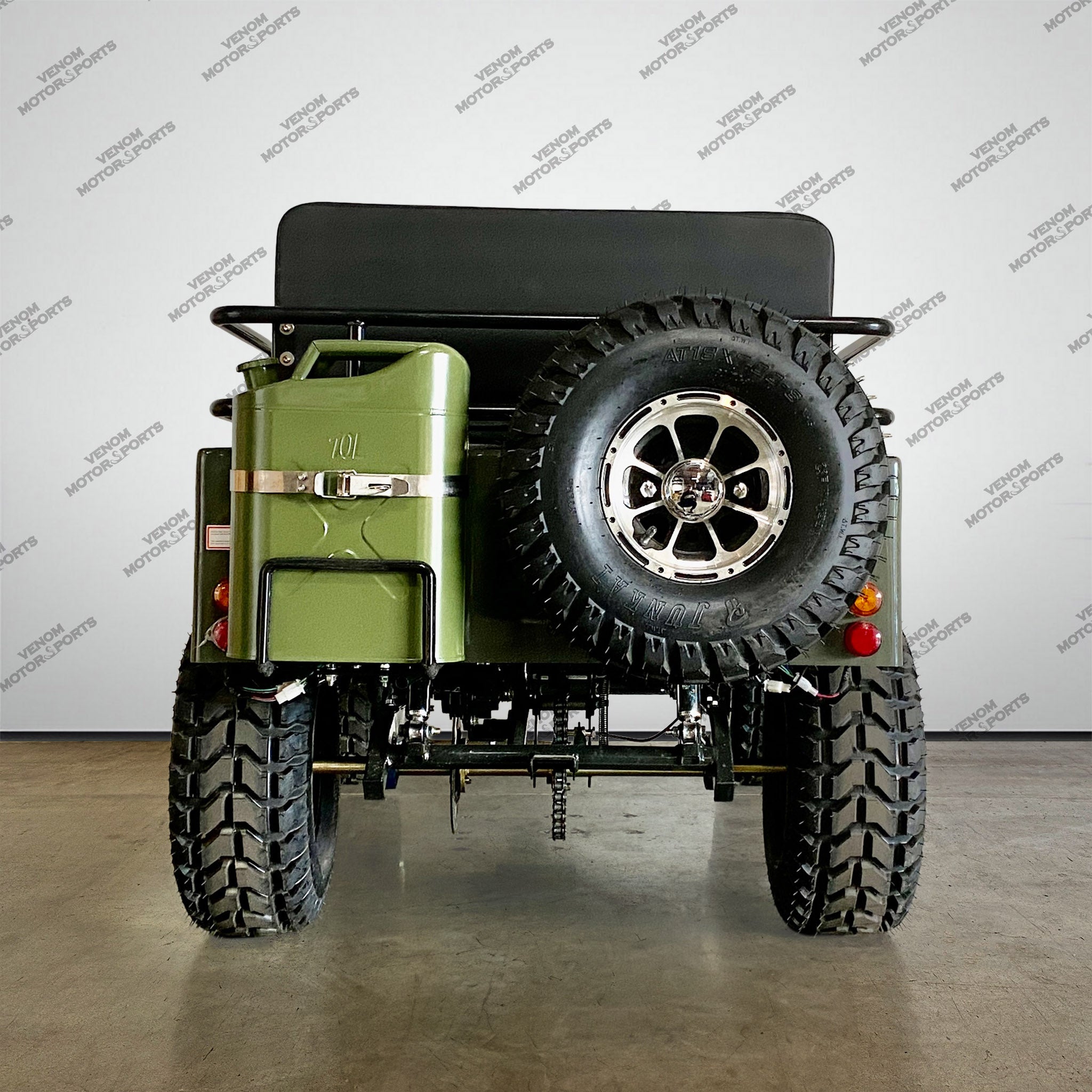  125cc Mini Jeep | Willys Edition | PAZ125-1 | 3-Speed