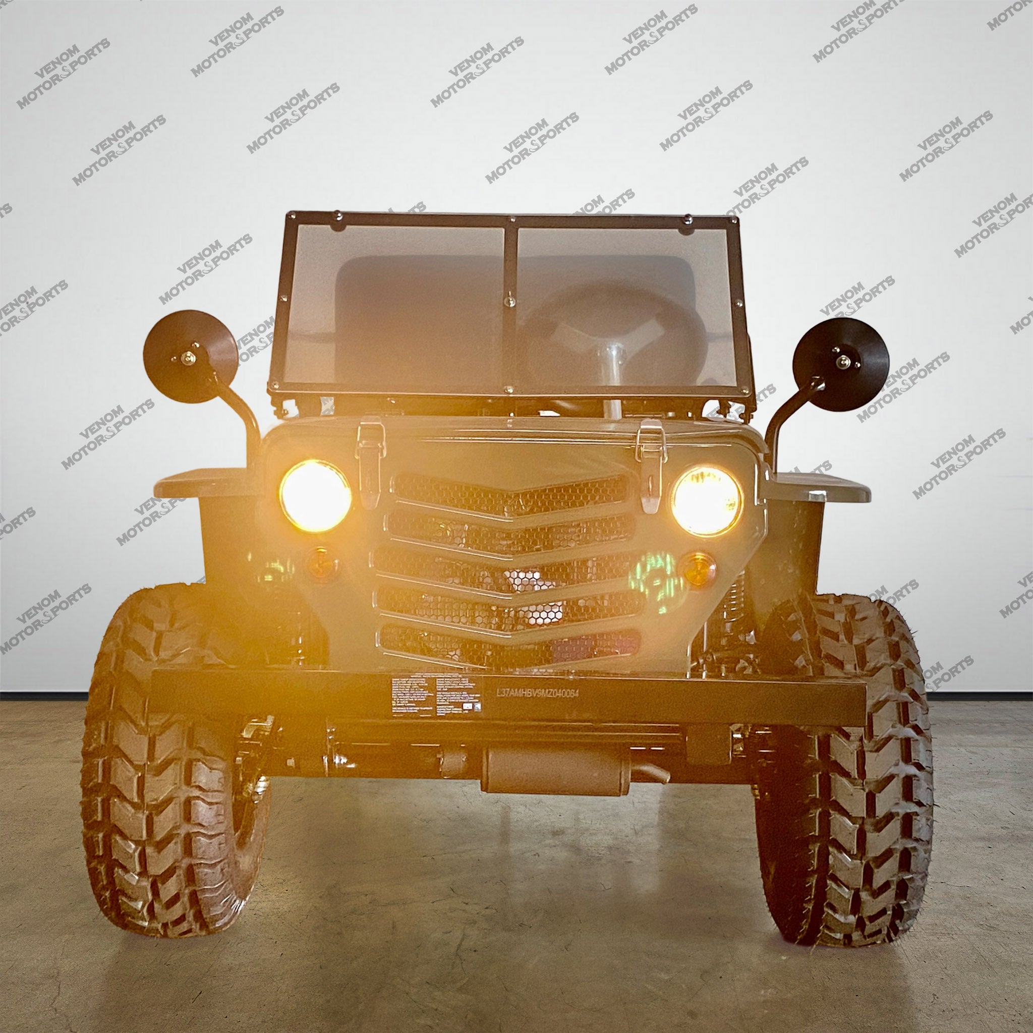  125cc Mini Jeep | Willys Edition | PAZ125-1 | 3-Speed