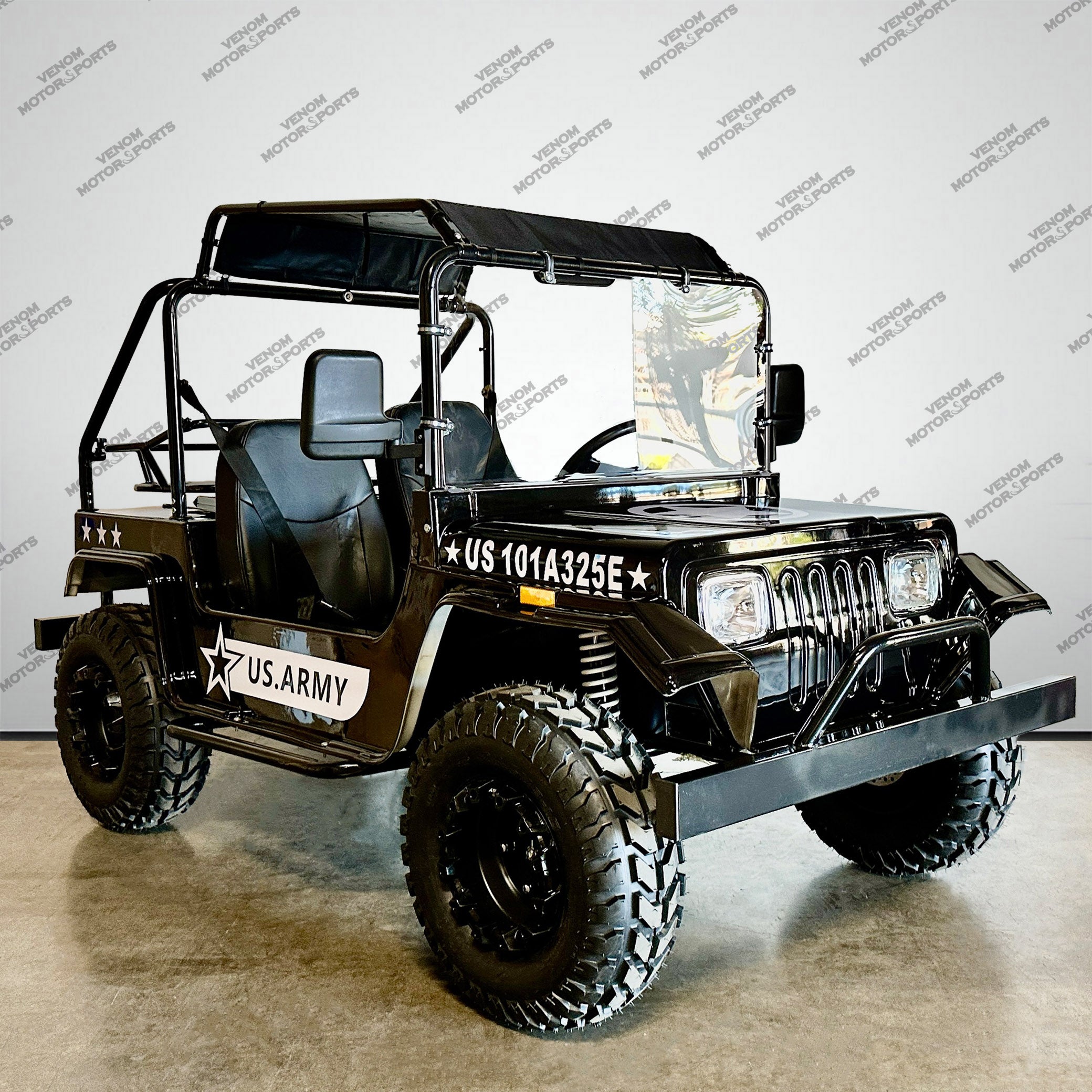  200cc Mini Jeep | Willys Edition | Full-Size | Automatic