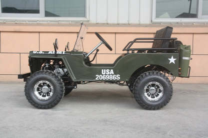  125cc Mini Jeep | Willys Edition | PAZ125-1 | 3-Speed