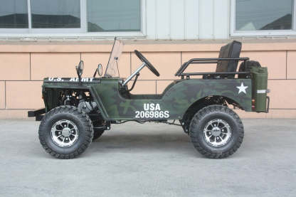  125cc Mini Jeep | Willys Edition | PAZ125-1 | 3-Speed