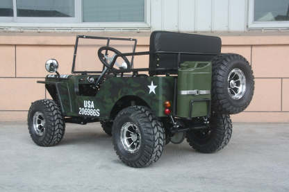  125cc Mini Jeep | Willys Edition | PAZ125-1 | 3-Speed