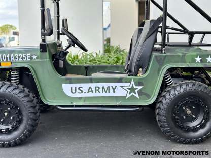  200cc Mini Jeep | Willys Edition | Full-Size | Automatic