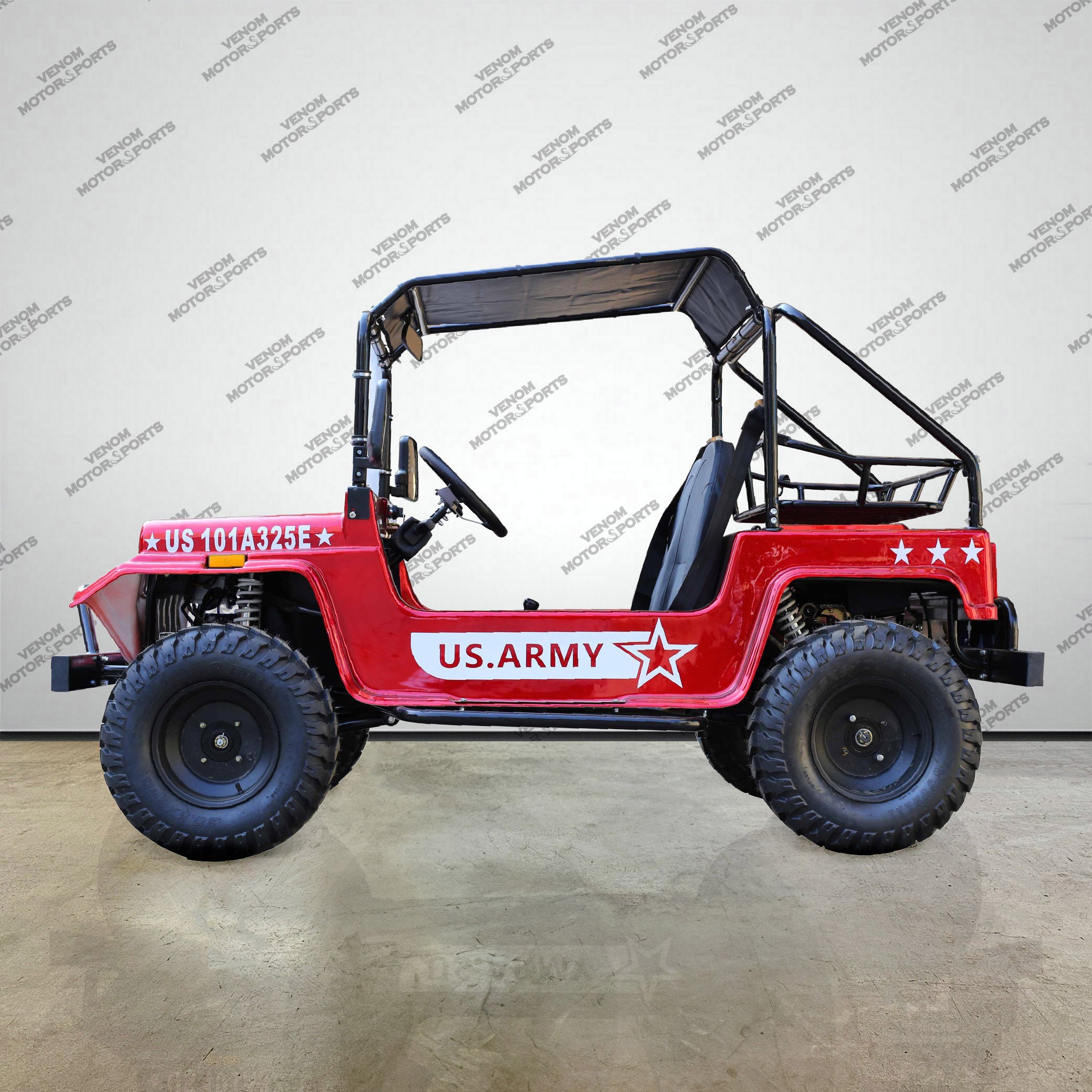  200cc Mini Jeep | Willys Edition | Full-Size | Automatic