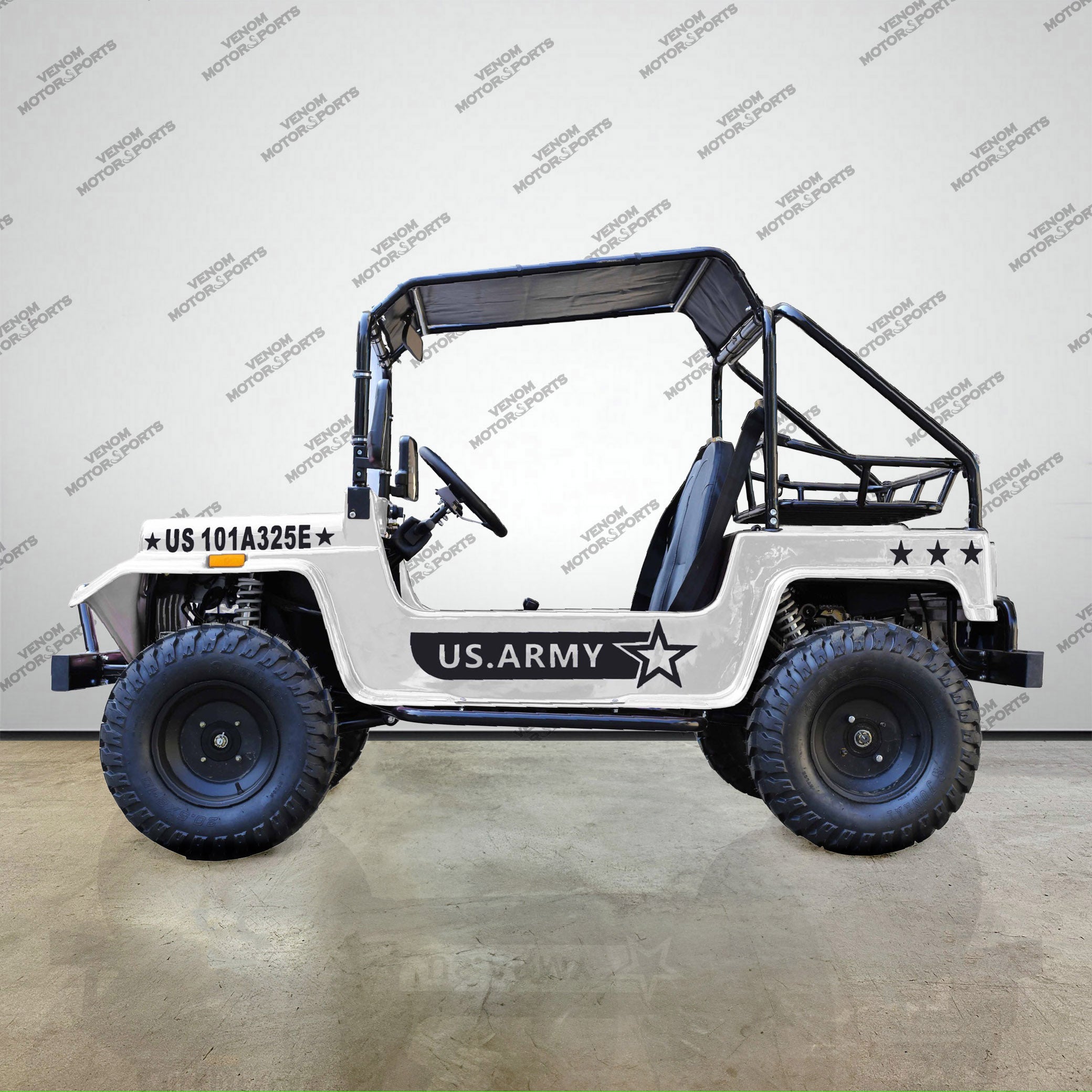  200cc Mini Jeep | Willys Edition | Full-Size | Automatic