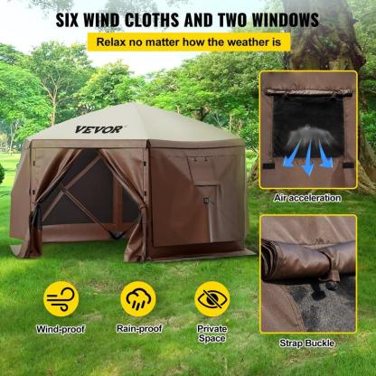 Camping Gazebo Screen Tent（ONLY 29）