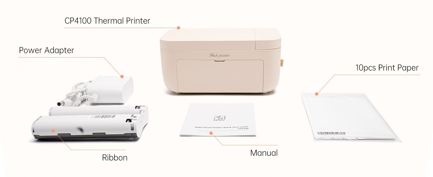 bluetooth photo printer 4x6