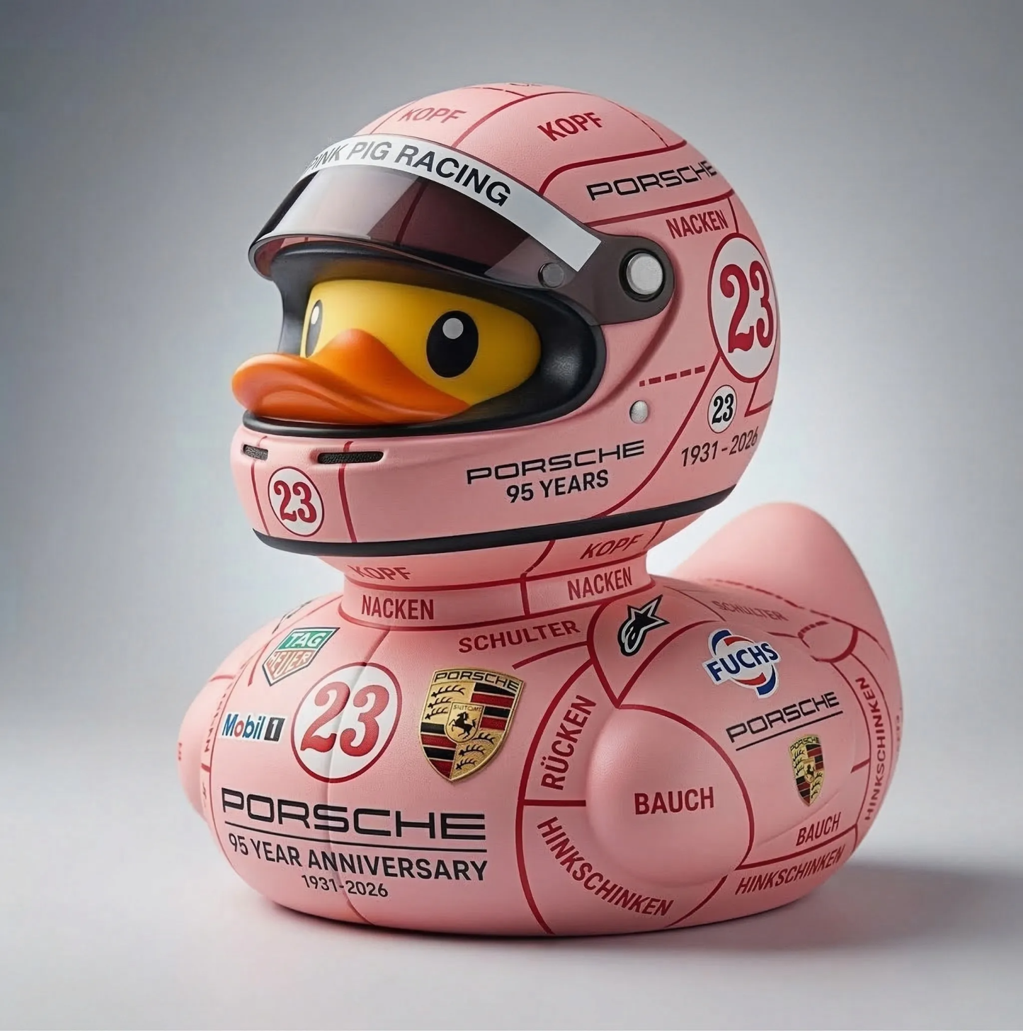 Porsche 95th Anniversary Collector Duck (1931-2026）