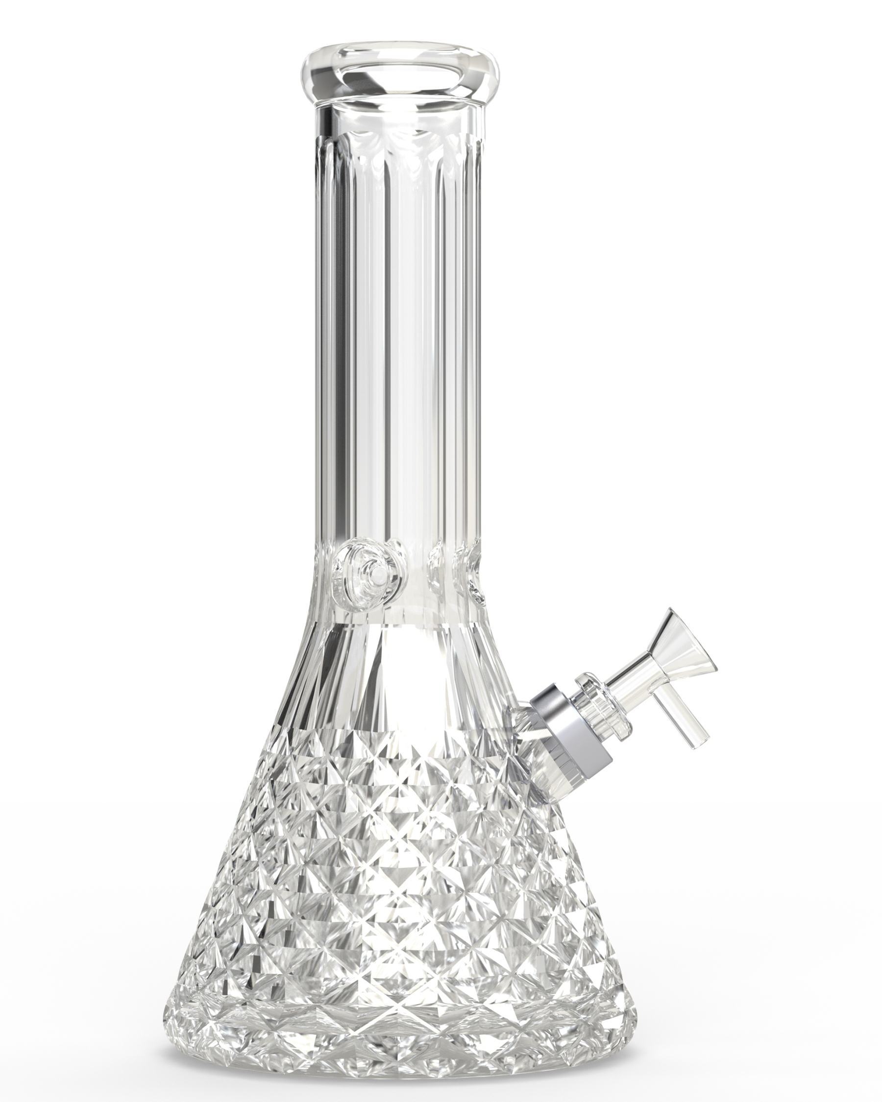 NOBLE HOOKAH® Bong, Transparent 