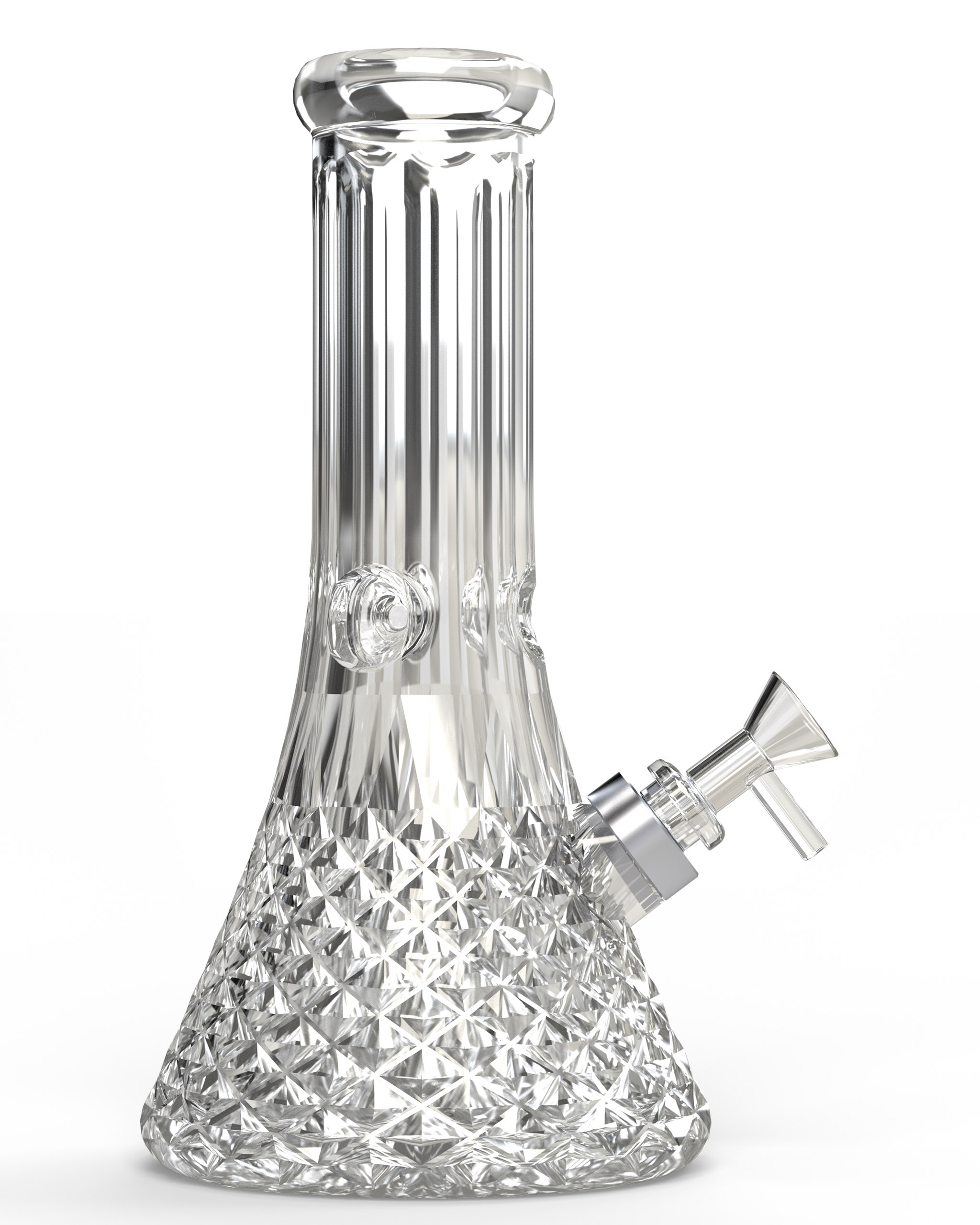 NOBLE HOOKAH® Bong, Transparent 