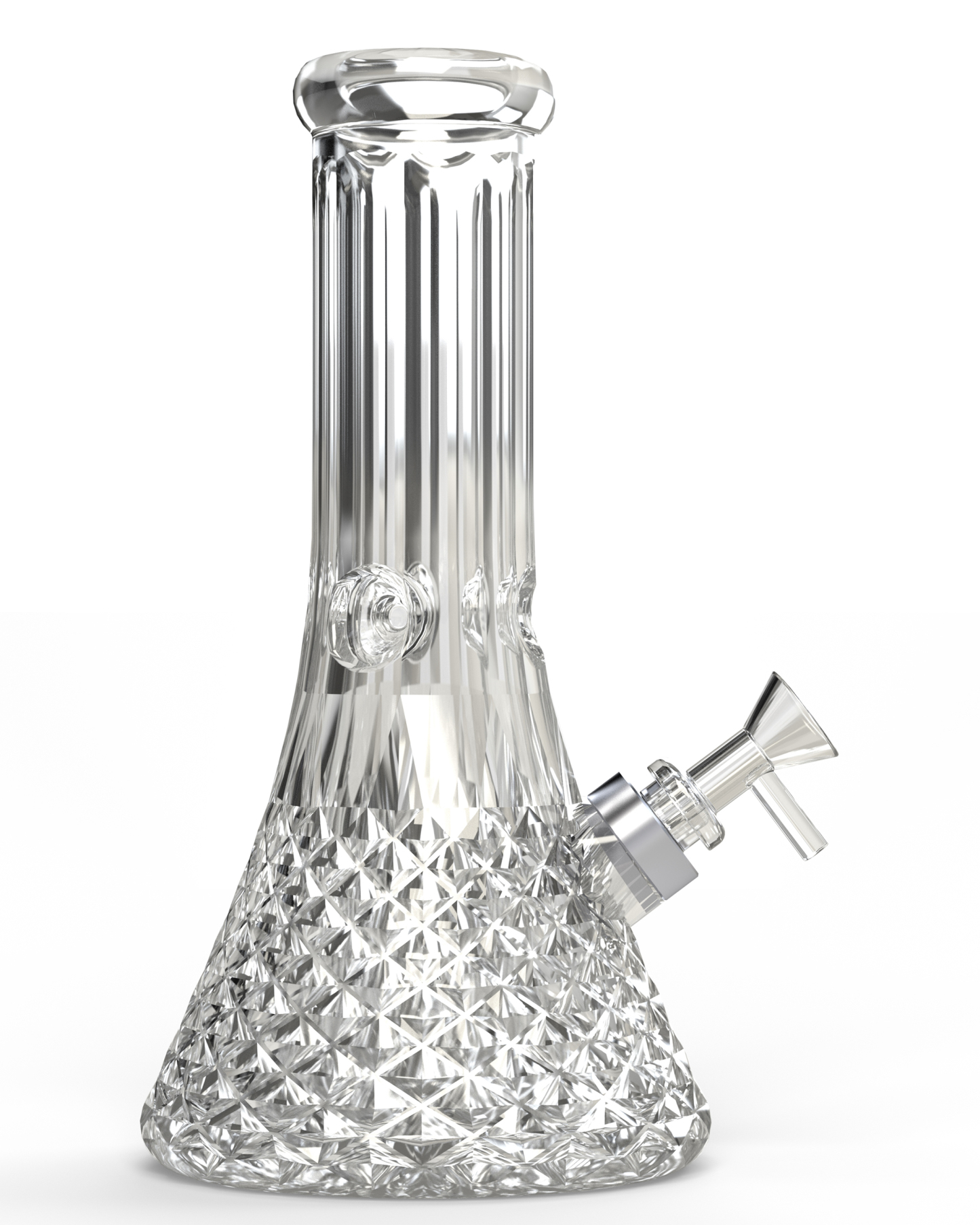 NOBLE HOOKAH® Bong, Transparent 