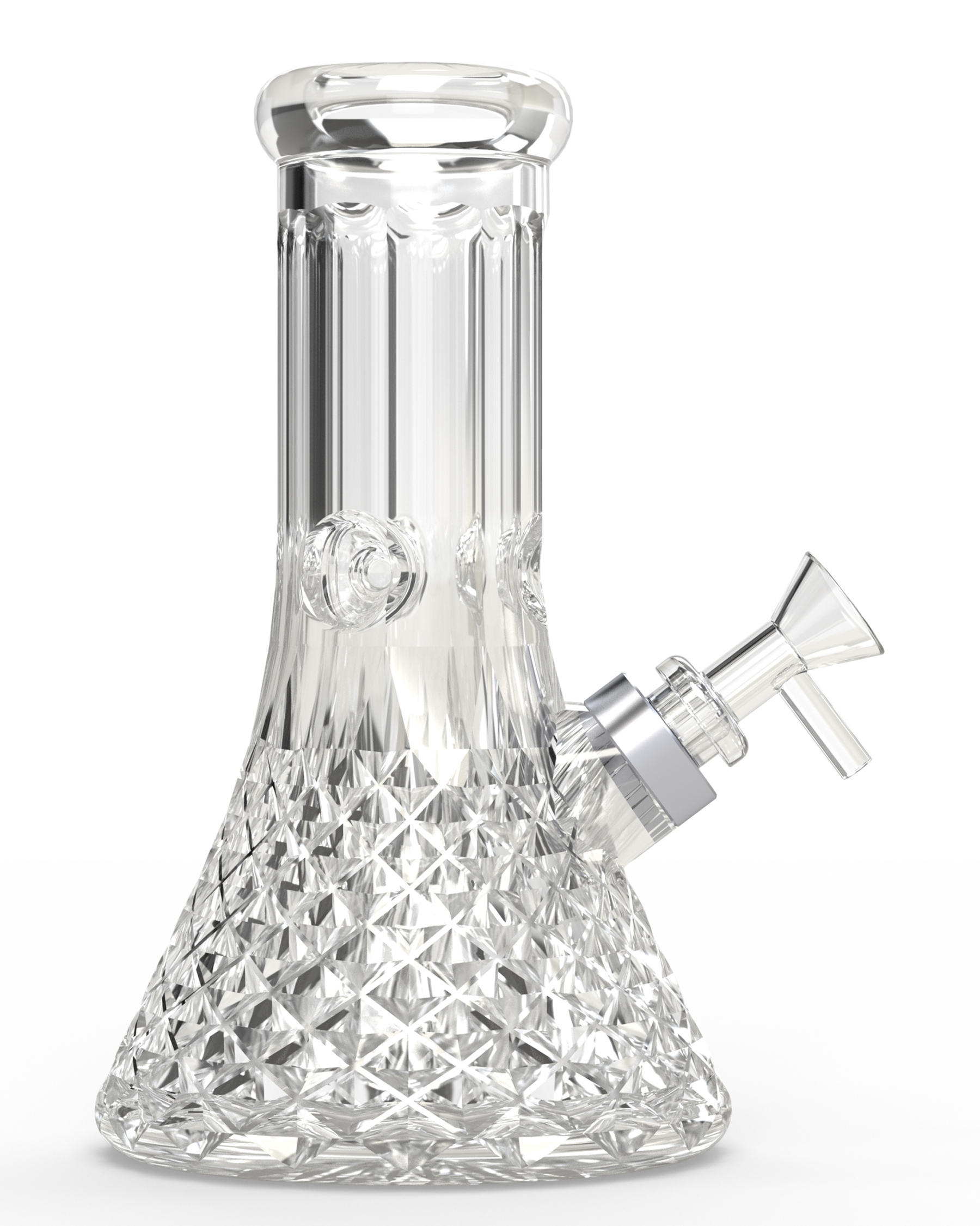 NOBLE HOOKAH® Bong, Transparent 