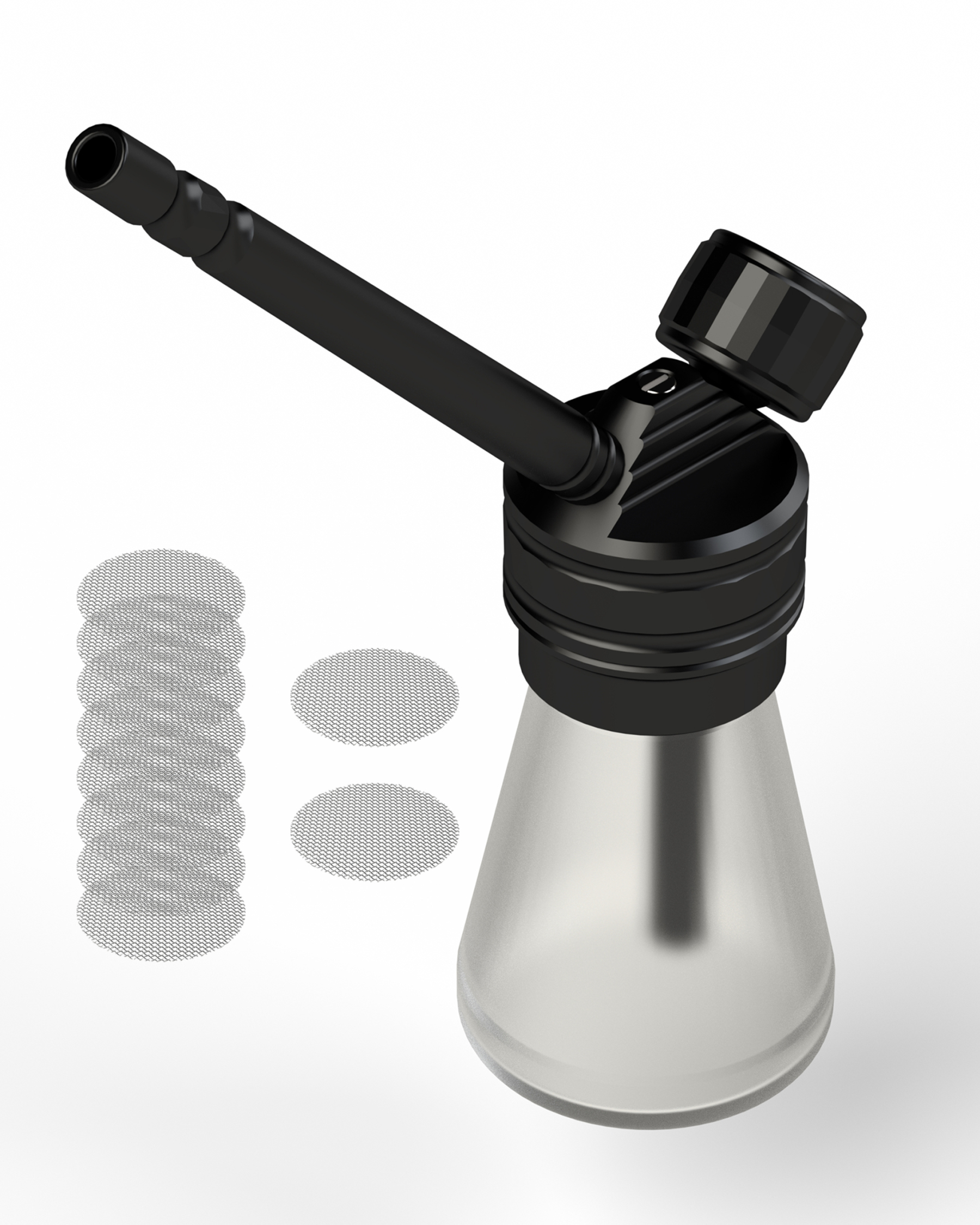 AGFYLIFE® Portable Hookah Set for Travel Advanced, Black