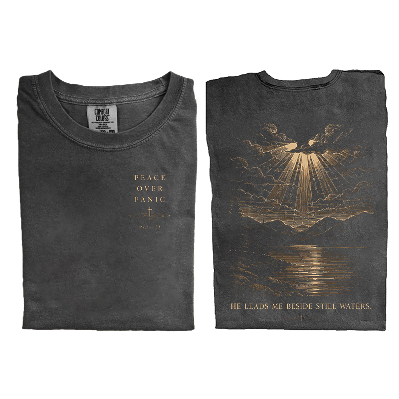 Peace Over Panic T-shirt