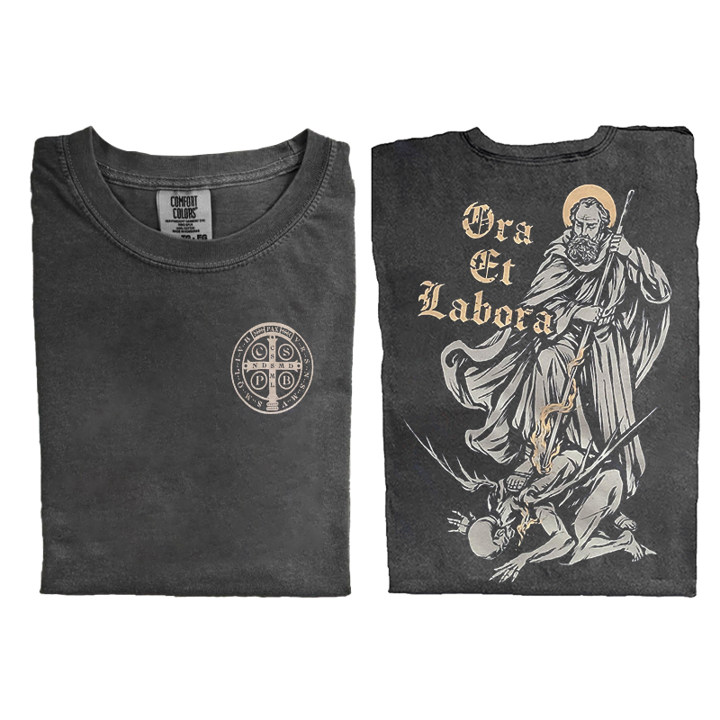 Saint Benedict Of Nursia T-shirt