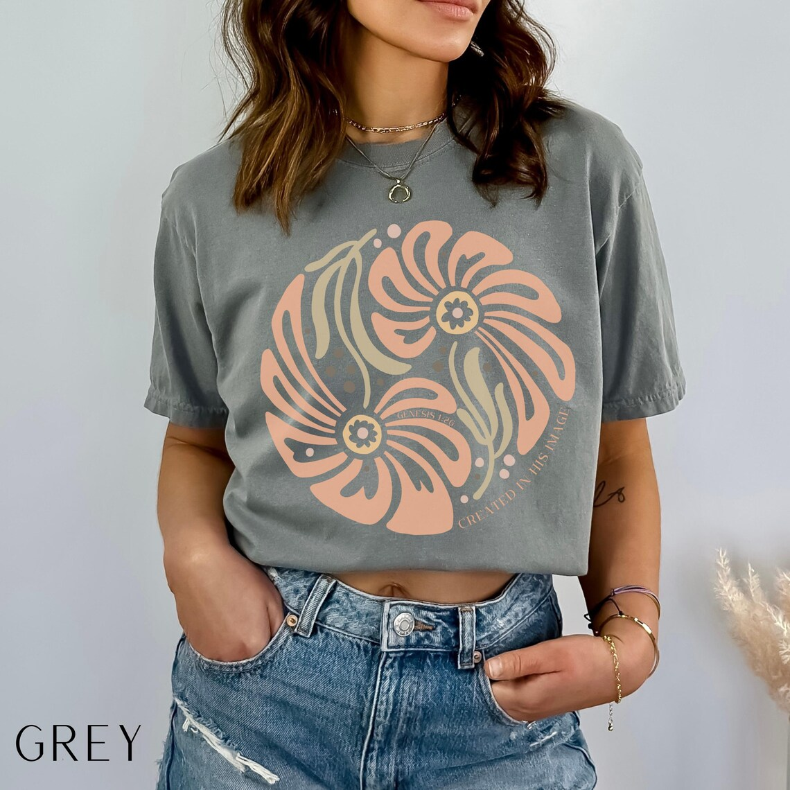 Created in His Image T-shirt