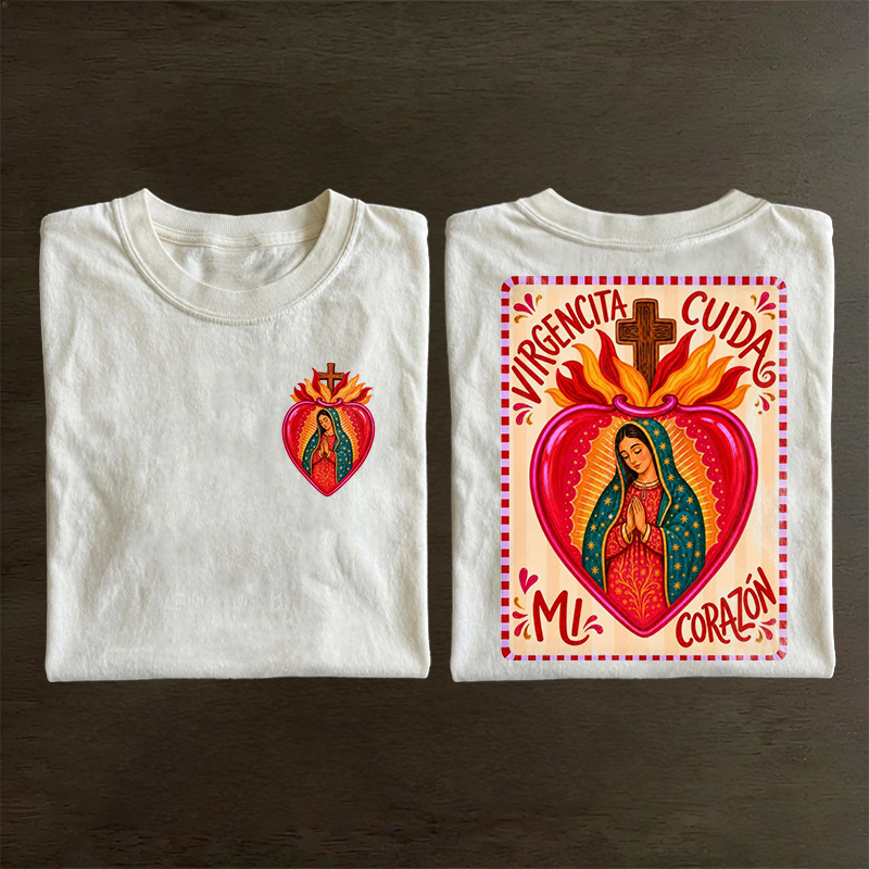 Virgencita Cuida Mi Corazon T-shirt