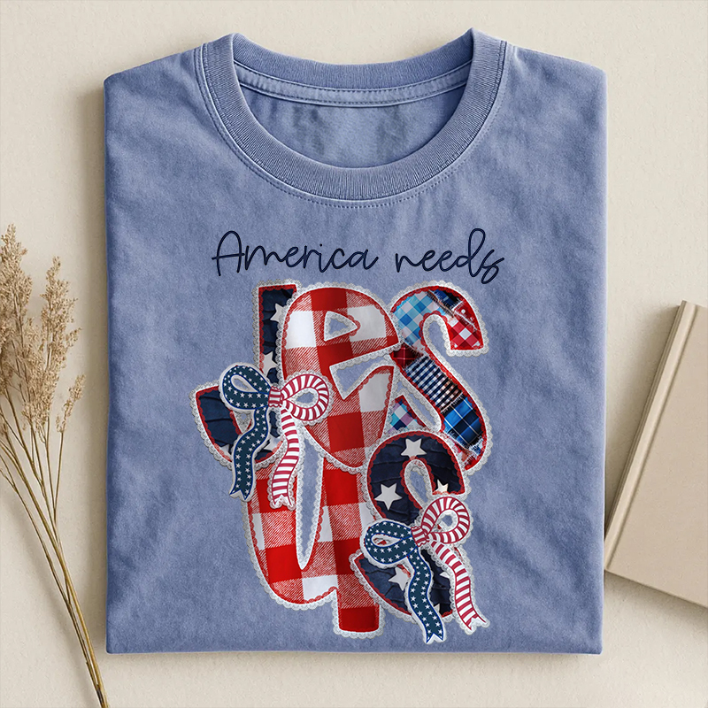America Needs Jesus T-shirt