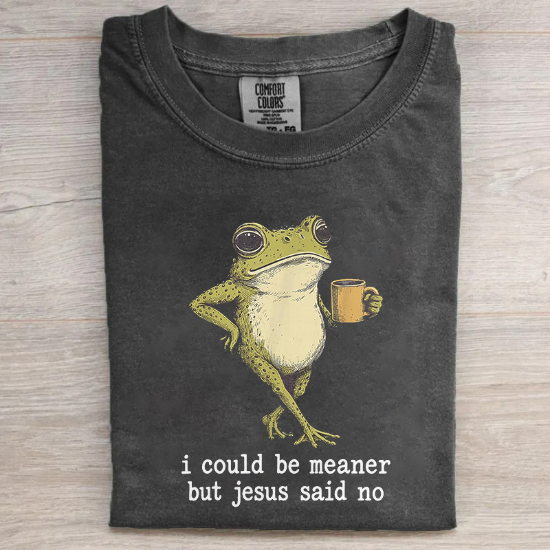 I Could Be Meaner But Jesus Said No T-shirt