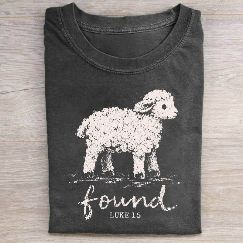 Found Lamb Luke 15 T-shirt